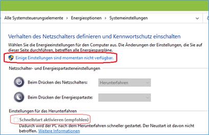 Windows Administration Live-Onlinekurs: Warum es bei Windows 10 keine gute Idee ist, seinen Rechner ganz normal herunterzufahren